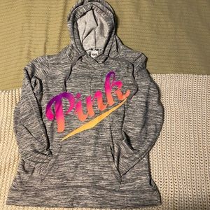 Size medium womens  PINK Victoria’s Secret  grey sweater